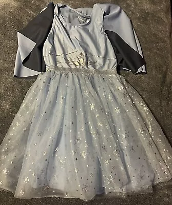 Elsa Dress Girls XL With Cape Frozen • $20