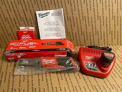 Milwaukee M12 FUEL 12V 3/8'' Ratchet (2557-20) + 2.5AH High Output Battery • $220