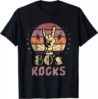 Vintage 80's Rock Bands Eighties 80s Party Retro Music Band T-Shirt • $20.99