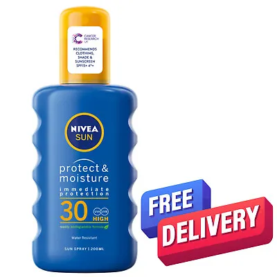 £10.95 • Buy Nivea Suntan Sun Cream Suntan Lotion High Protection SPF30 