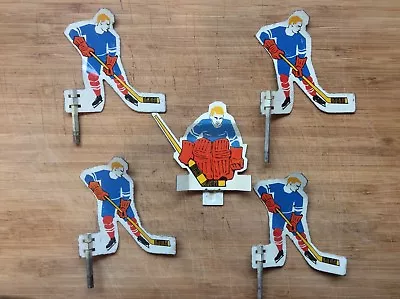 1960 Tudor Metal Products Corp. Of Brooklyn Table Hockey Players Blue Team • $25.44