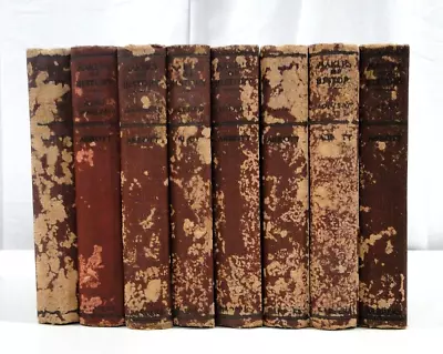 Makers Of History By Jacob Abbott 1904 Harper & Brothers Lot Of 8 Hardcovers • $116.96
