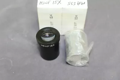  Meiji MA535 HSWF15X Super Widefield High Eyepoint Eyepieces (Pair) • $190