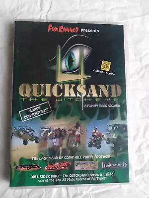 Fun Runner QUICKSAND 4 The Witch Eye 2005 DVD Moto Sports Used • $14.99