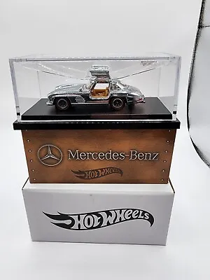 Hot Wheels 2021 RLC '55 Mercedes-Benz 300 SL Special Edition Silver Gull Wing • $59.99