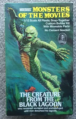 The Creature From The Black Lagoon Moebius Aurora Monster Scenes Model Kit • $55