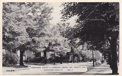 Mt Jewett Pa - Anderson Street Looking South • $6