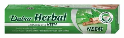 £13.05 • Buy Dabur Herbal Toothpast Neem 3 Pack - 100g