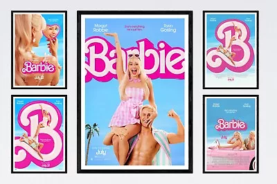 £3.79 • Buy Barbie 2023 Movie Poster Print Wall Art A3 A4 A5 A6 High Quality