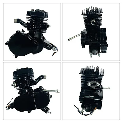 80cc Pull Start Bicycle Engine Motor 2 Stroke Gasoline Engine Single Cylinder • $75.05