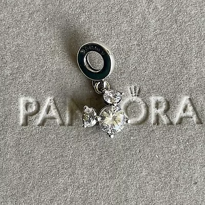 Pandora S925 ALE - Disney Mickey Mouse Crystal Moments Dangle Charm • £14.50