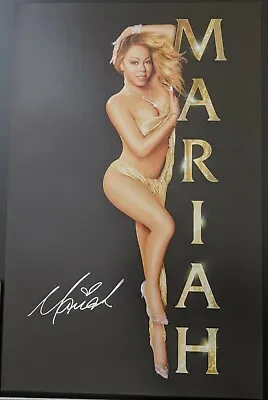 Mariah Carey  Mimi  Original Black Gold Promo Poster. 11 X 17 • $19