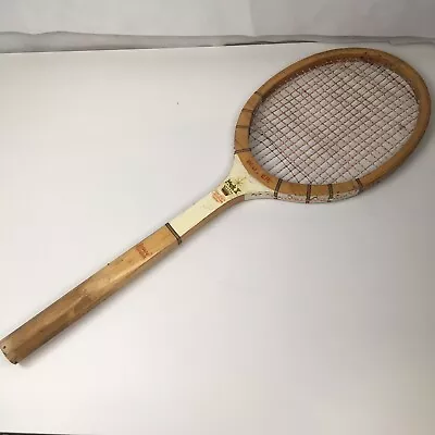 VTG Johnny Walker Mark X Tennis Racket Brown White Net Court Sports Fibre Sealed • $19.99