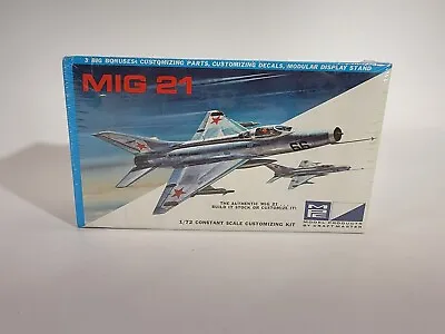 SDG MPC 7003-70 MIG 21 Jet Plane Aircraft Airplane 1/72  Model Kit NEW SEALED • $12.34