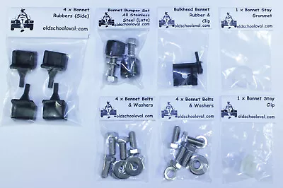 Bonnet Rubber & Bolt Set 15% Discounted Mk1 Escort RS2000 Mexico Twin Cam RS1600 • $99.57