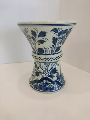 Delfts Blauw RAM Wide Vase 179 Signed 5.5 Inches High Hand Painted Holland • $18