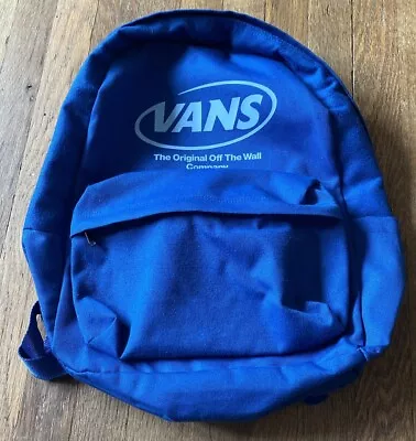 Vans Old Skool II Backpack Blue White School Book Bag Logo Off The Wall • $11.99