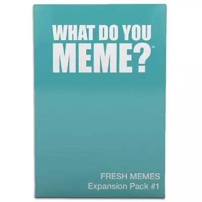 $24.80 • Buy What Do You Meme? Fresh Memes Expansion Pack 1