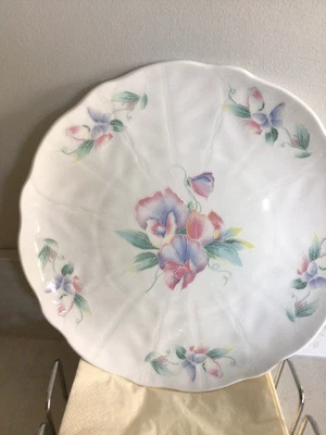 Aynsley Little Sweetheart Plate. Fine Bone China England Butterfly. 10 Inch Diam • £5