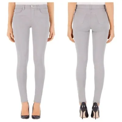 J Brand Jeans $185 485 Luxe Sateen Super Skinny Legging In Vapor Sz 25 • $44.89