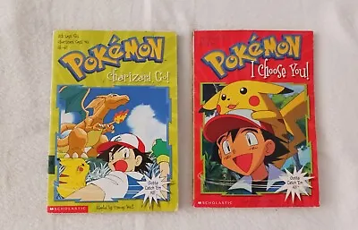 Scholastic Pokémon Books I Choose You And  1999 Charizard. Go! 2000 • $7