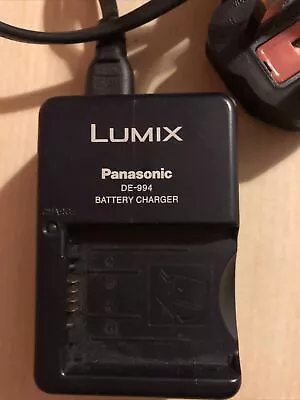 Genuine Original Panasonic Lumix DE-994 Battery Charger Cable VGC No Reserve • £5.99