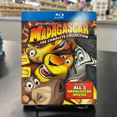 Madagascar: Complete Collection 1-3 (Blu-ray) • $12