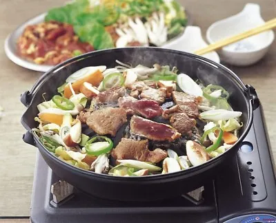 Iwachu 23006 Nanbu Tekki Yakiniku Mongolian Barbecue Pot Cast Iron New F/S • $99.98