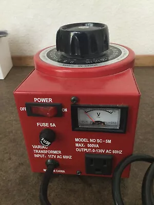 AC Variable Voltage Transformer 110VAC • $30