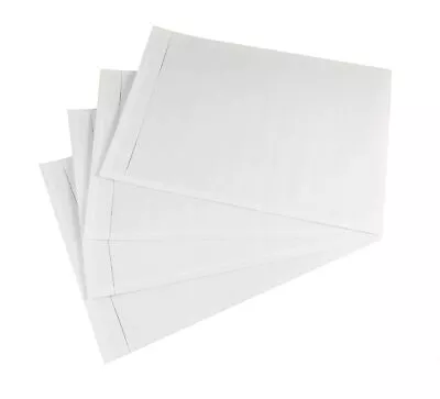 100 Pack 7  X 10  Clear Packing List Enclosed Adhesive Envelope Sleeve 2 Mil ... • $36.09