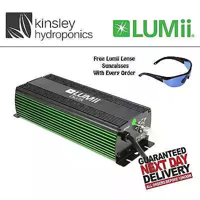 £79.99 • Buy Lumii Digital 600w Ballast Dimmable Eco Superboost Lumii 250w 400w 600w 660w