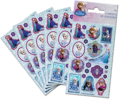 £2.95 • Buy Kids Character Party Stickers 6 Sheets Loot Bag Filler