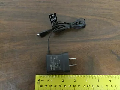 Samsung ETA0U10JBE Micro Cord Travel Charger-Black & Genuine • $4.95