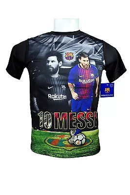 FC Barcelona Messi Number 10 Official Youth Soccer Jersey ( YS Youth Small) • $24.99