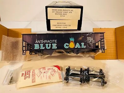 Vintage NIB 1990s Weaver Ultra O Scale 3-Rail Anthracite Blue Coal Offset Car #1 • $9.99