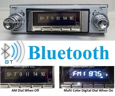 1963-1964 Impala Bel Air Bluetooth Stereo Radio Multi Color Display USA 740 • $369