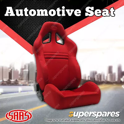 SAAS Kombat Seat - Dual Recline Red ADR Compliant Compatible With 2  3  Straps • $349.95