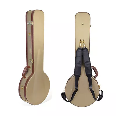 Crossrock 5 Strings 11-12 ½  Openback Banjo Hard Case7-ply Plywood Construction • $167.99