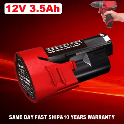 For Milwaukee M12 CP2.5 3.5Ah 12V HIGH OUTPUT NewLithium Battery (48-11-2425) US • $13.92