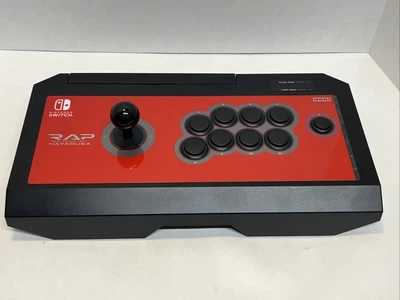 $145 • Buy HORI Nintendo Switch Real Arcade Pro.V Hayabusa Fight Stick VERY LIGHTLY USED