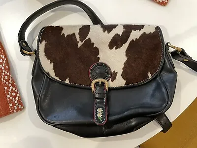 Michel Jordi Leather And Cowhide Purse • $50