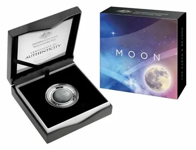 $559.95 • Buy 2019 $5 Earth And Beyond The Moon 1oz Silver Domed  Coin - MINT CONDITION