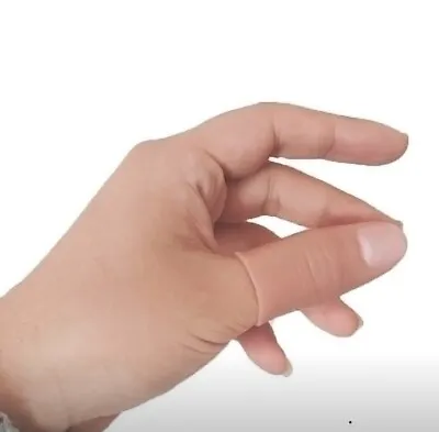 £2.99 • Buy New Soft Thumb Tip Finger Fake Magic Trick Vinyl Toy Fun Joke Plastic Small