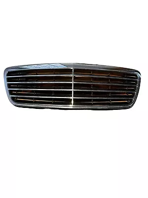 00-03 Mercedes W210 E320 E55 AMG Front Hood Radiator Grille Grill Chrome OEM • $99.99