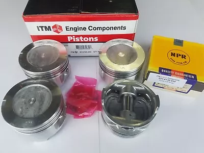 Toyota 22R & 22RE & REC +.030 Oversize 85-95 Pistons & NPR OEM Rings Set Of (4) • $124.95