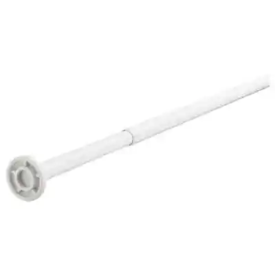 IKEA BOTAREN Shower Curtain Rod White 120-200 Cm • £14.41