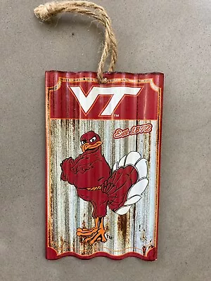 Virginia Tech Hokies Hokie Bird Metal Gift Tag Ornament  • $5