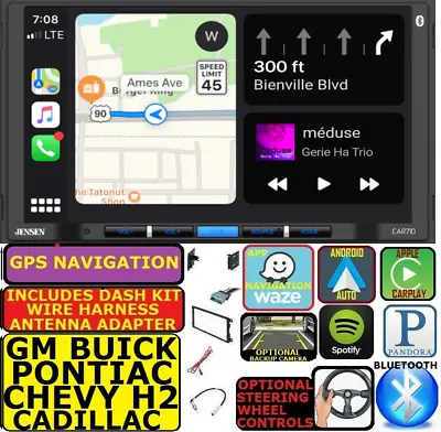  Chevy-gmc Gps Navigation System Bluetooth Apple Carplay Android Auto Stereo • $279.99