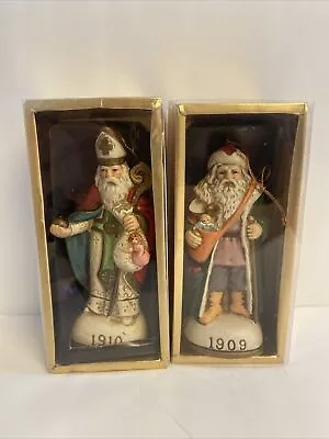 Memories Of Santa Collection 1909 & 1910  Limited Edition Ornament • $12.73