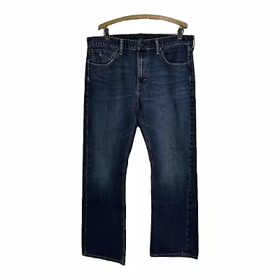 Levis 527 Jeans Mens 36x32 Bootcut Dark Wash Denim Western Cotton Pants • $19.95